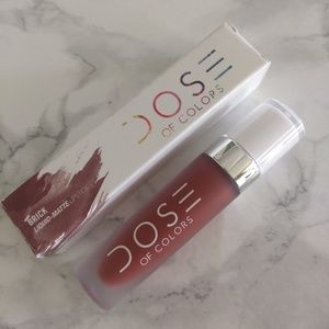 DOSE OF COLORS Brick Liquid Lipstick - BNIB